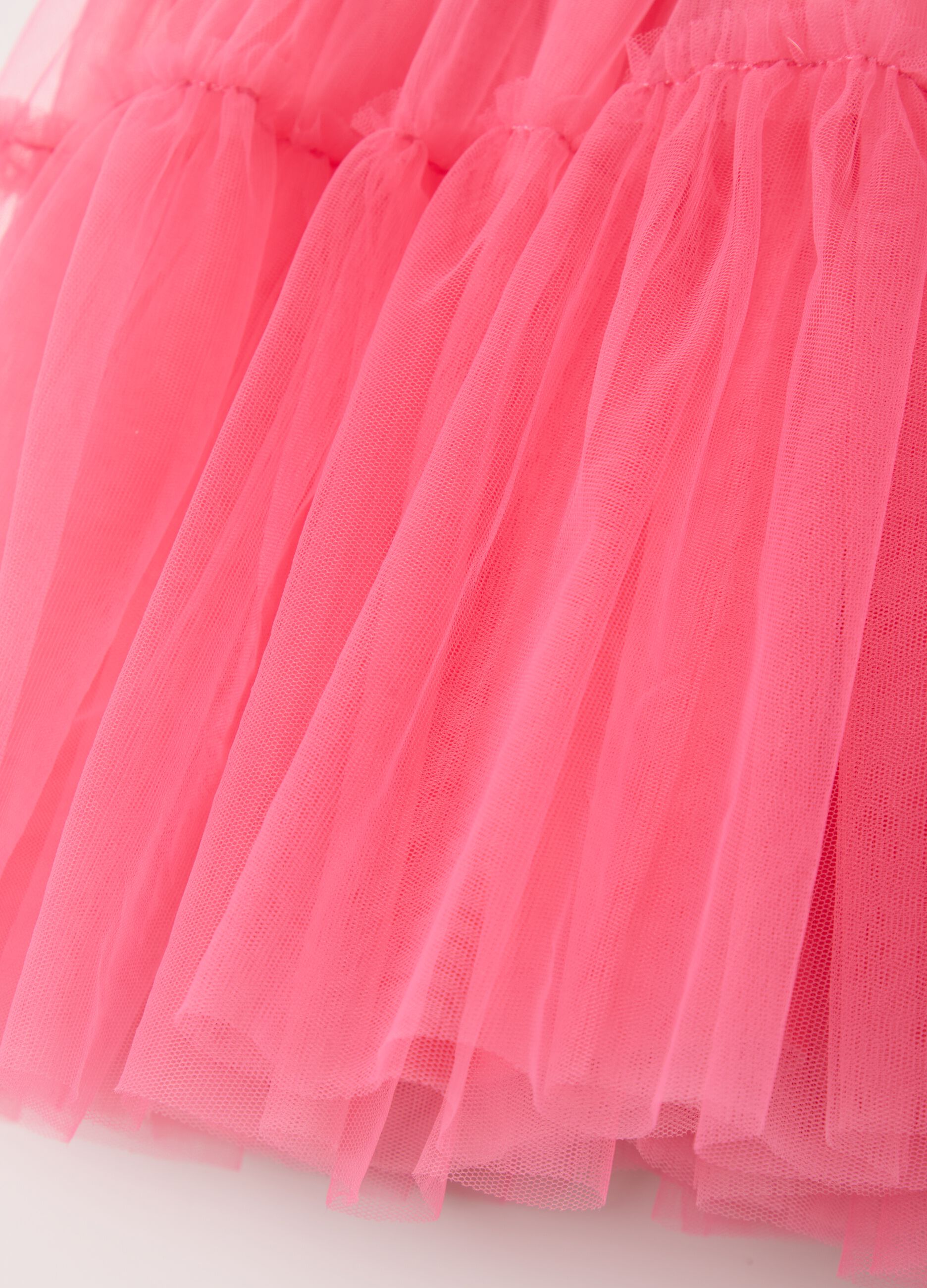 Gonna rosa in tulle 