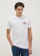 White pure cotton regular fit T-shirt with graphic_0