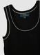 Women's Black Viscose Blend Top Regular Fit_5