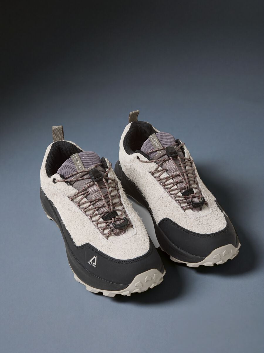 Scarpa Beige Outdoor Idrorepellente in Vera Pelle ALTAVIA WITH DEBORAH COMPAGNONI_1