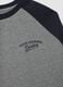 Grey pure organic cotton crew-neck pyjamas_1