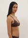 Brown triangle bikini top with removable padding_3