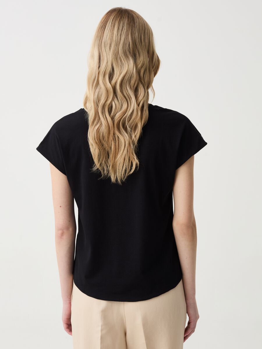Organic cotton T-shirt with kimono sleeves_2