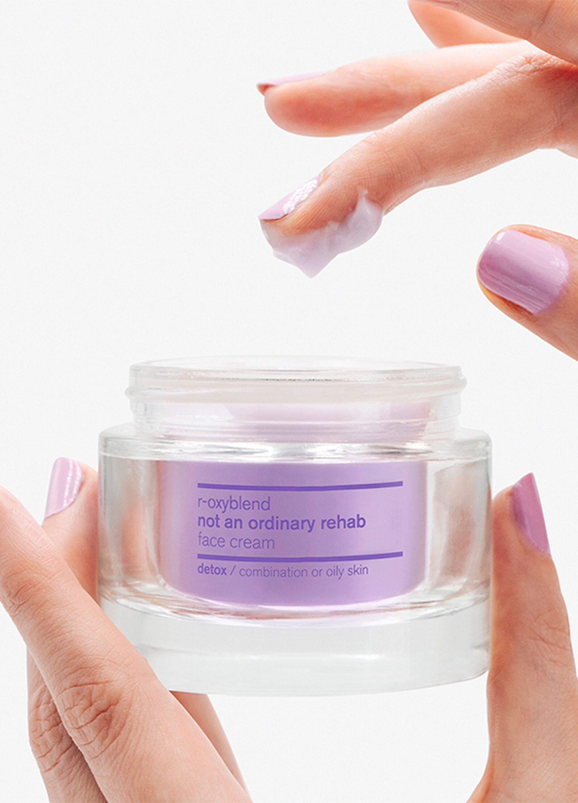 Crema viso detossinante che protegge dallo stress ossidativo e digitale Not an ordinary Rehab