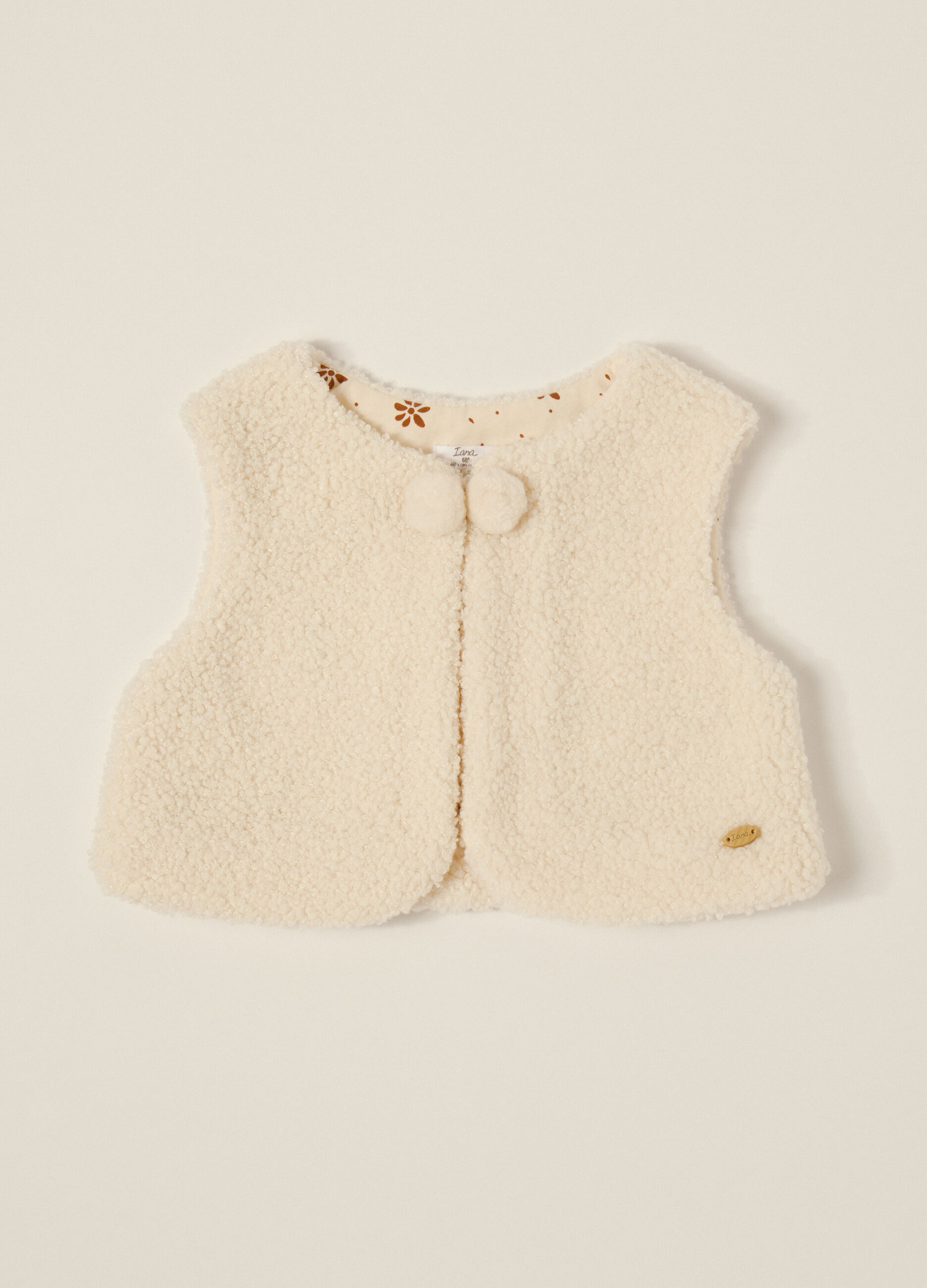 White Vest for Baby Girl