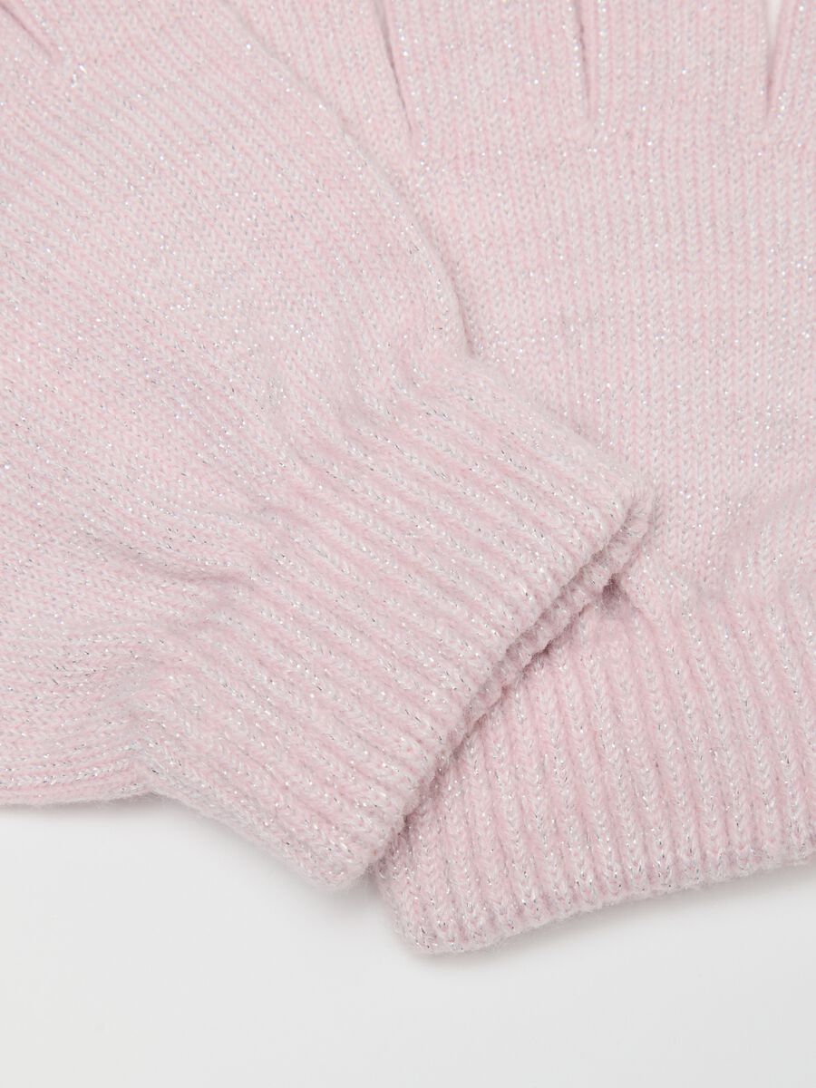 Girls' Pink Gloves_2