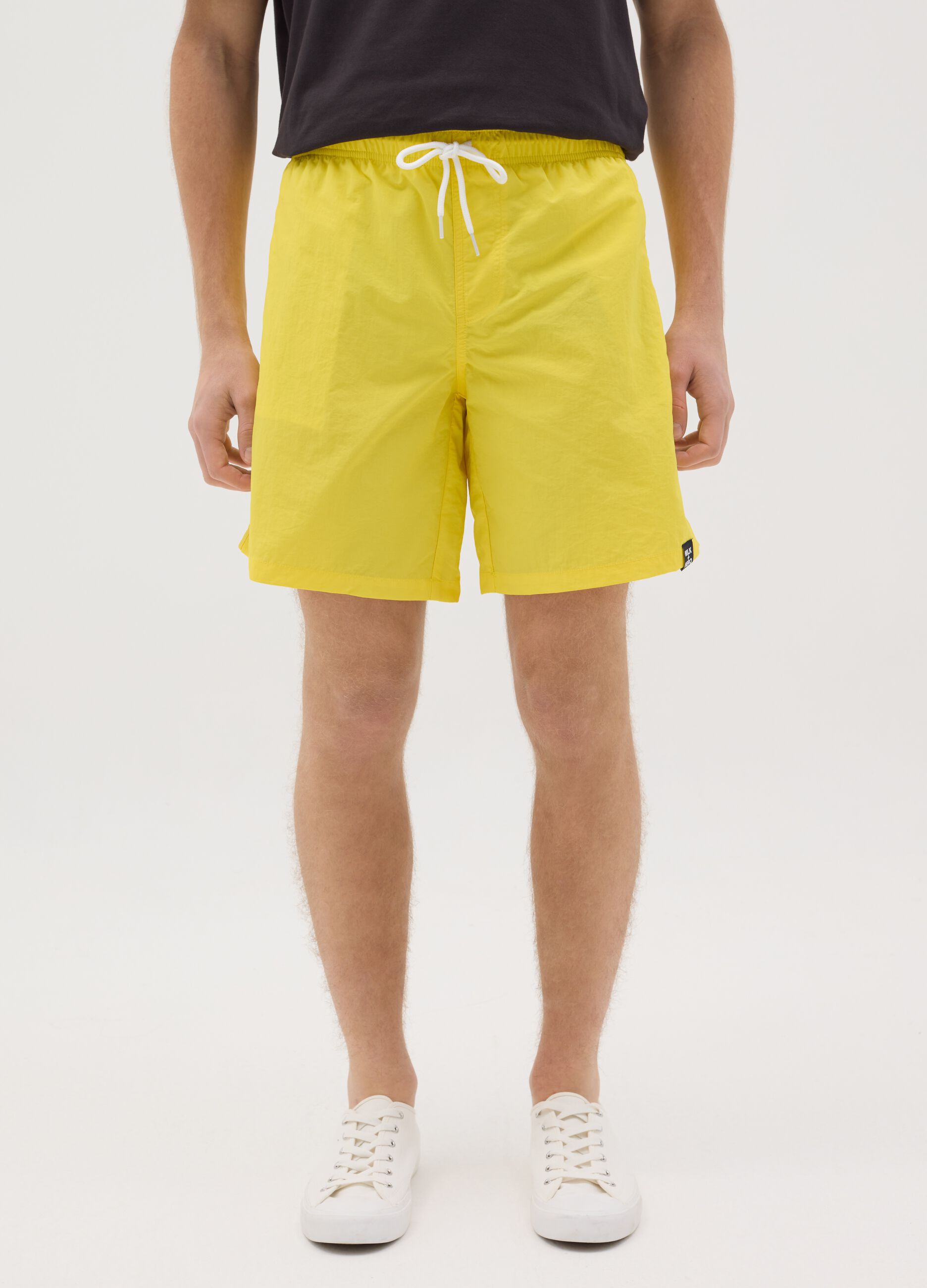 Milk+Hero Yellow Swim Shorts
