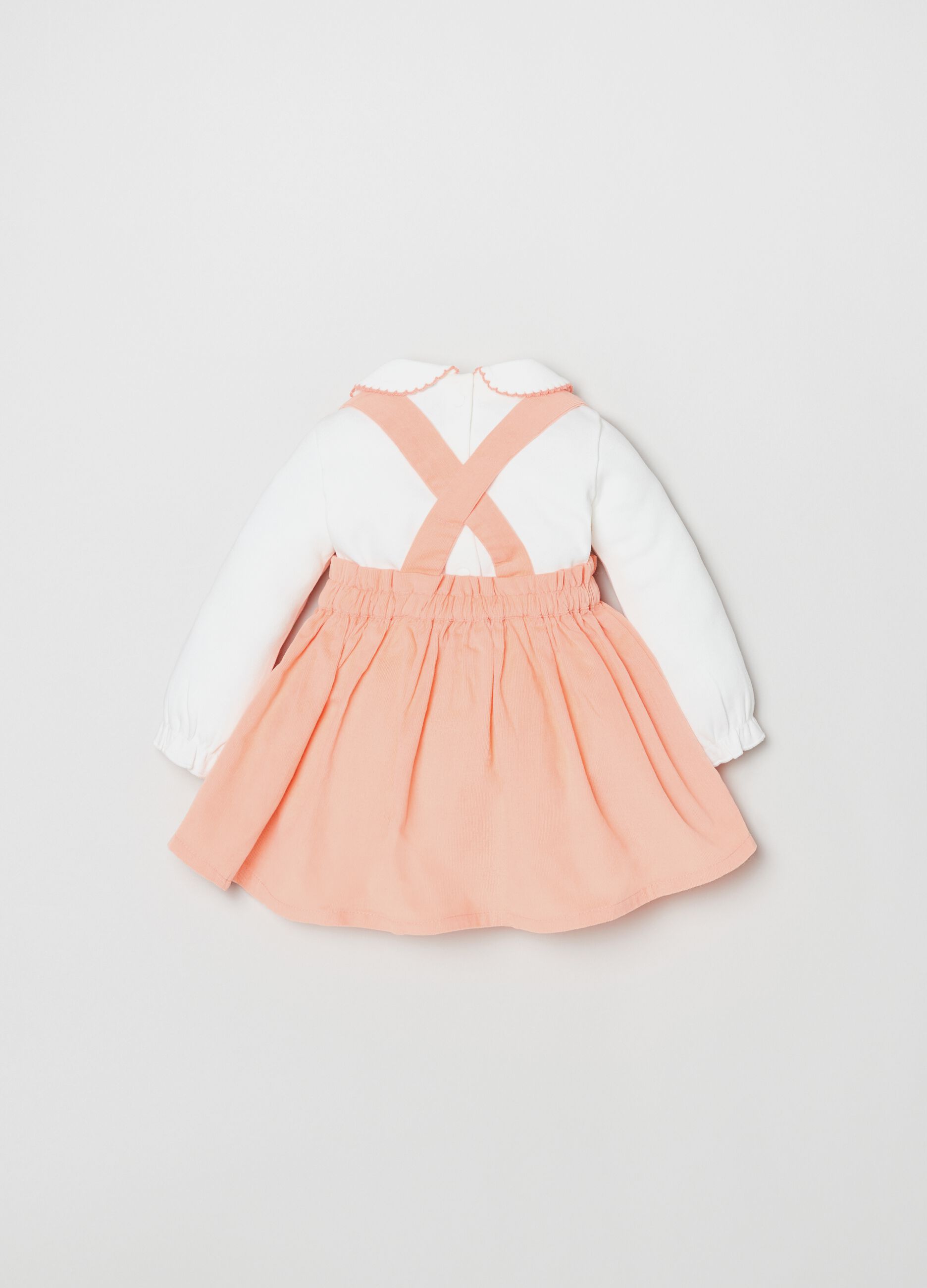 Set t-shirt e vestitino in cotone e Lyocell_1