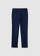 Blue Slim Fit Trousers_4