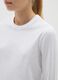 Girls' pure cotton white t-shirt regular fit_2