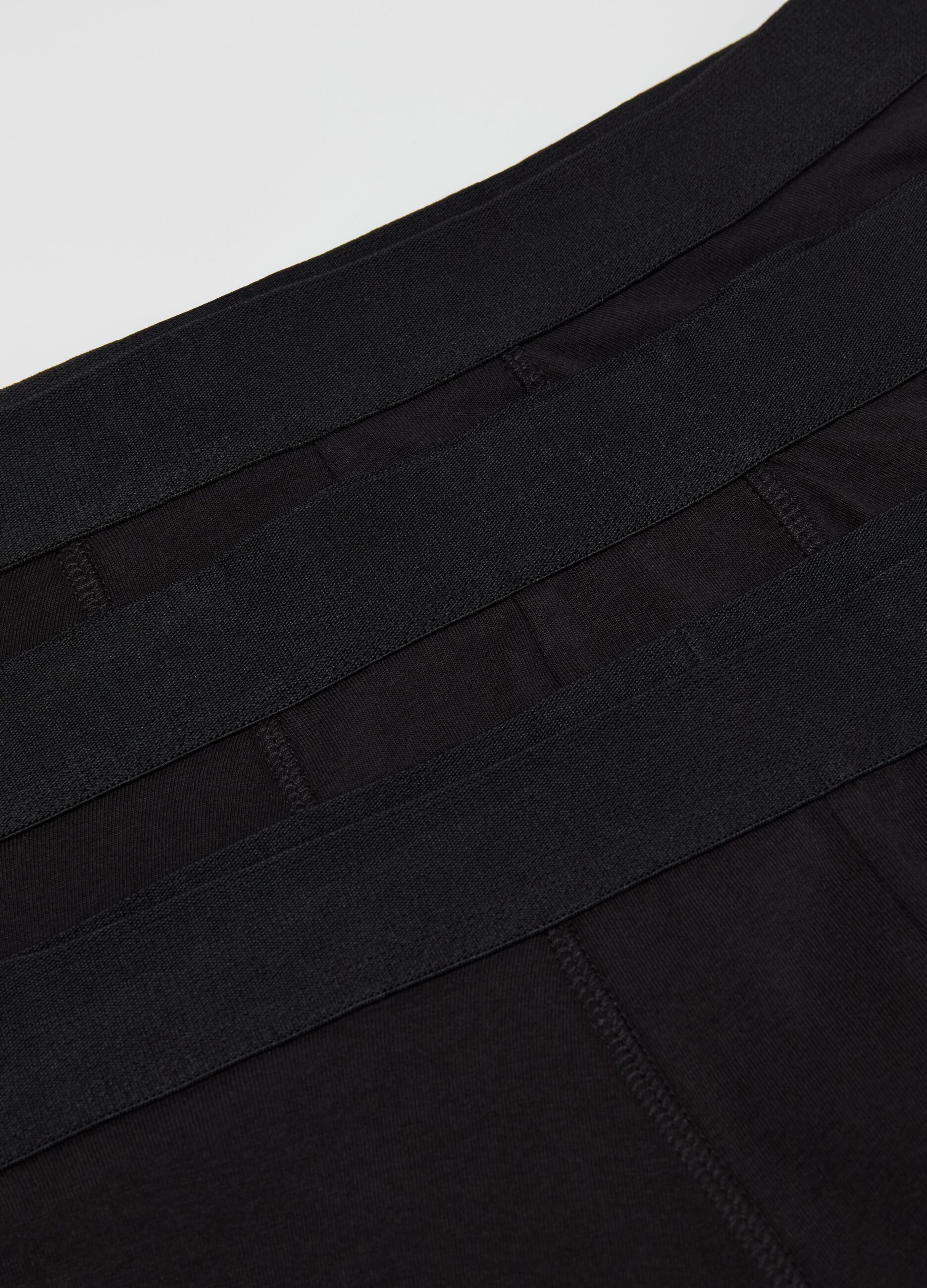 Tripack boxer midi con elastico esterno