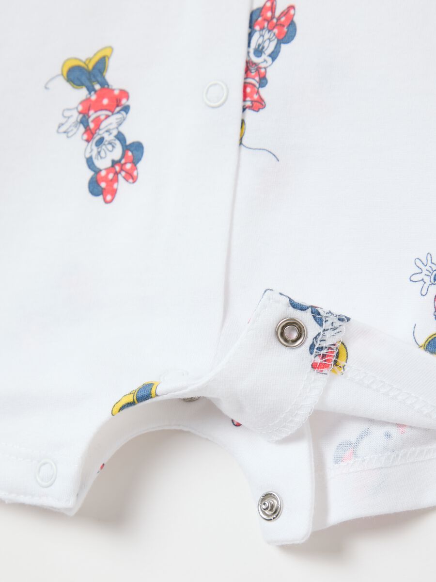 Two-pack short onesies with Minnie Mouse print_2