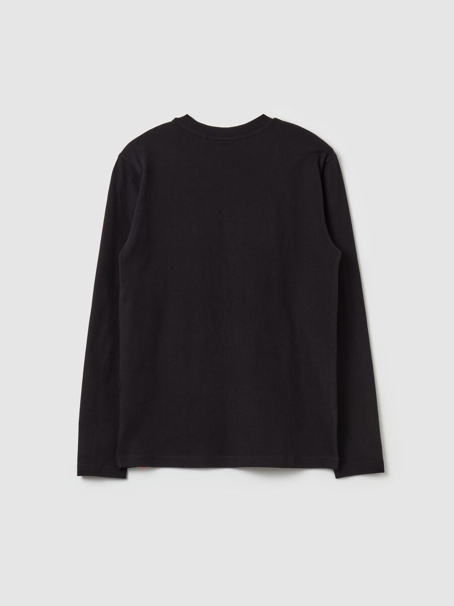 T-shirt a maniche lunghe stampa Venom_4