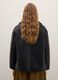Oversized black jacket with buttons_3