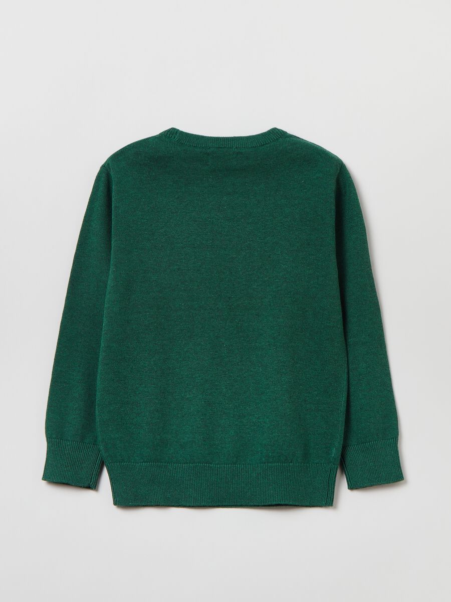 Pullover girocollo in cotone_1