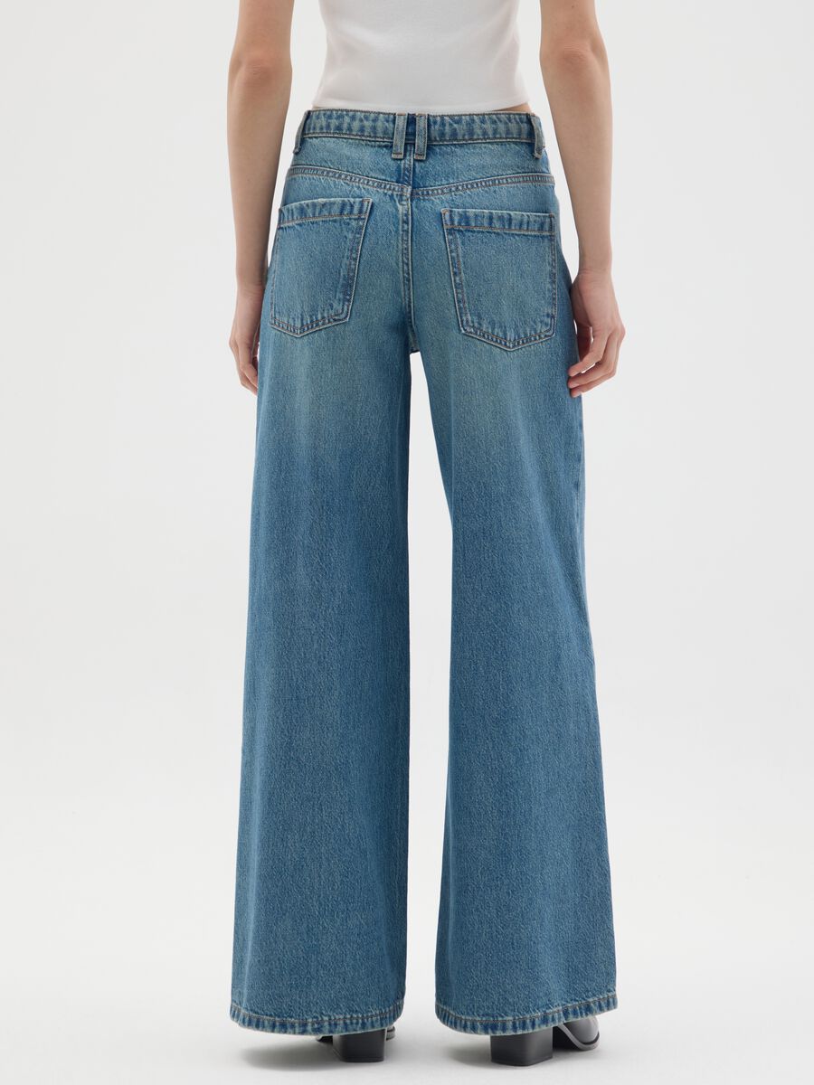 Wide Leg Denim Jeans_2
