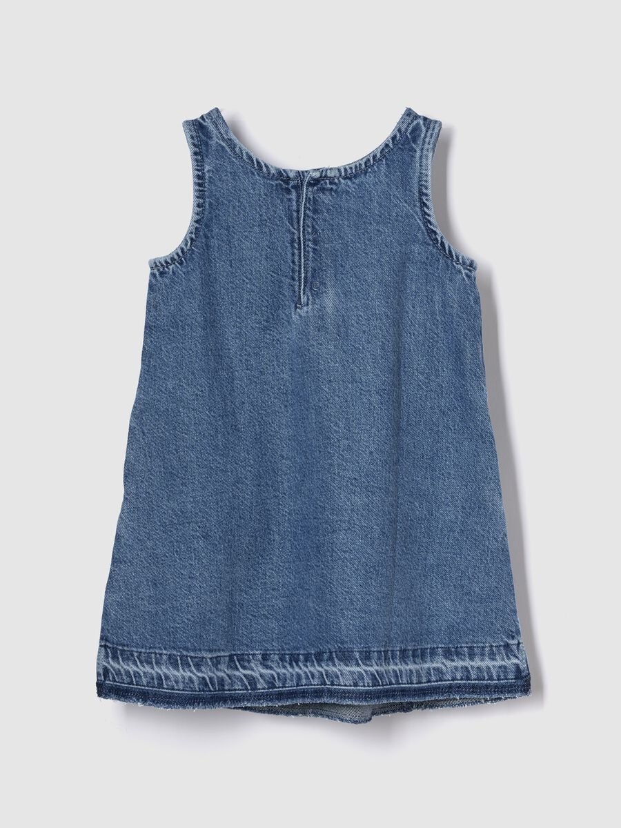Sleeveless denim dress_1