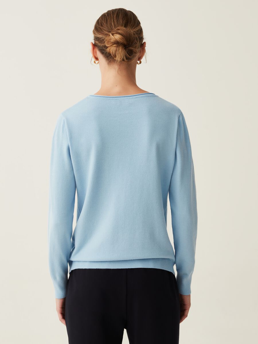 Maglia girocollo a maniche lunghe_2