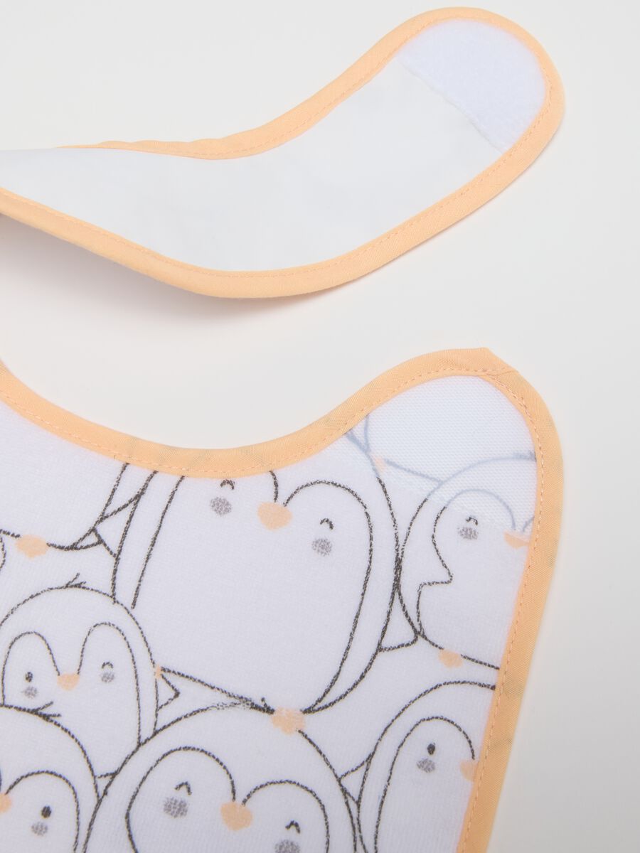 Multicoloured bib in cotton blend_1