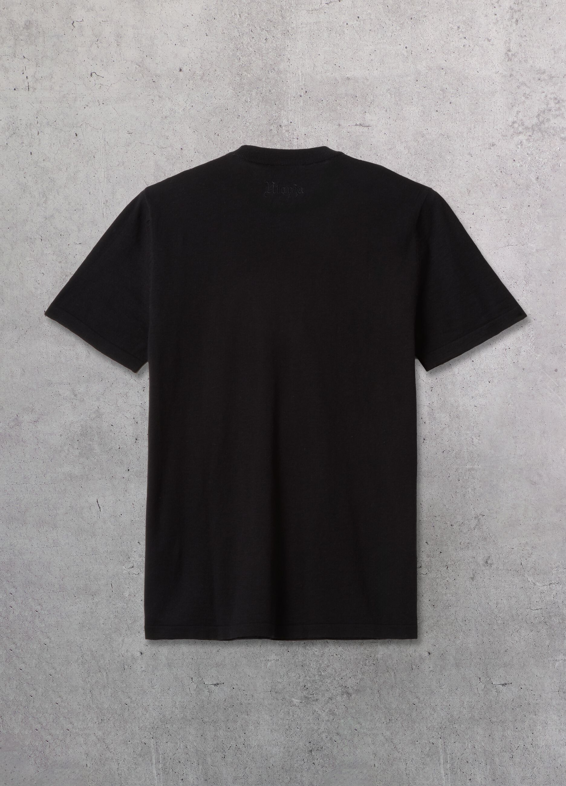 Black Knit T-shirt