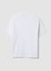 White oversized pure cotton short-sleeve T-shirt_5