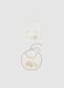 Set of newborn cotton bibs in multicolor with print_0