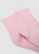 Calzini rosa alla caviglia in cotone elasticizzato_1