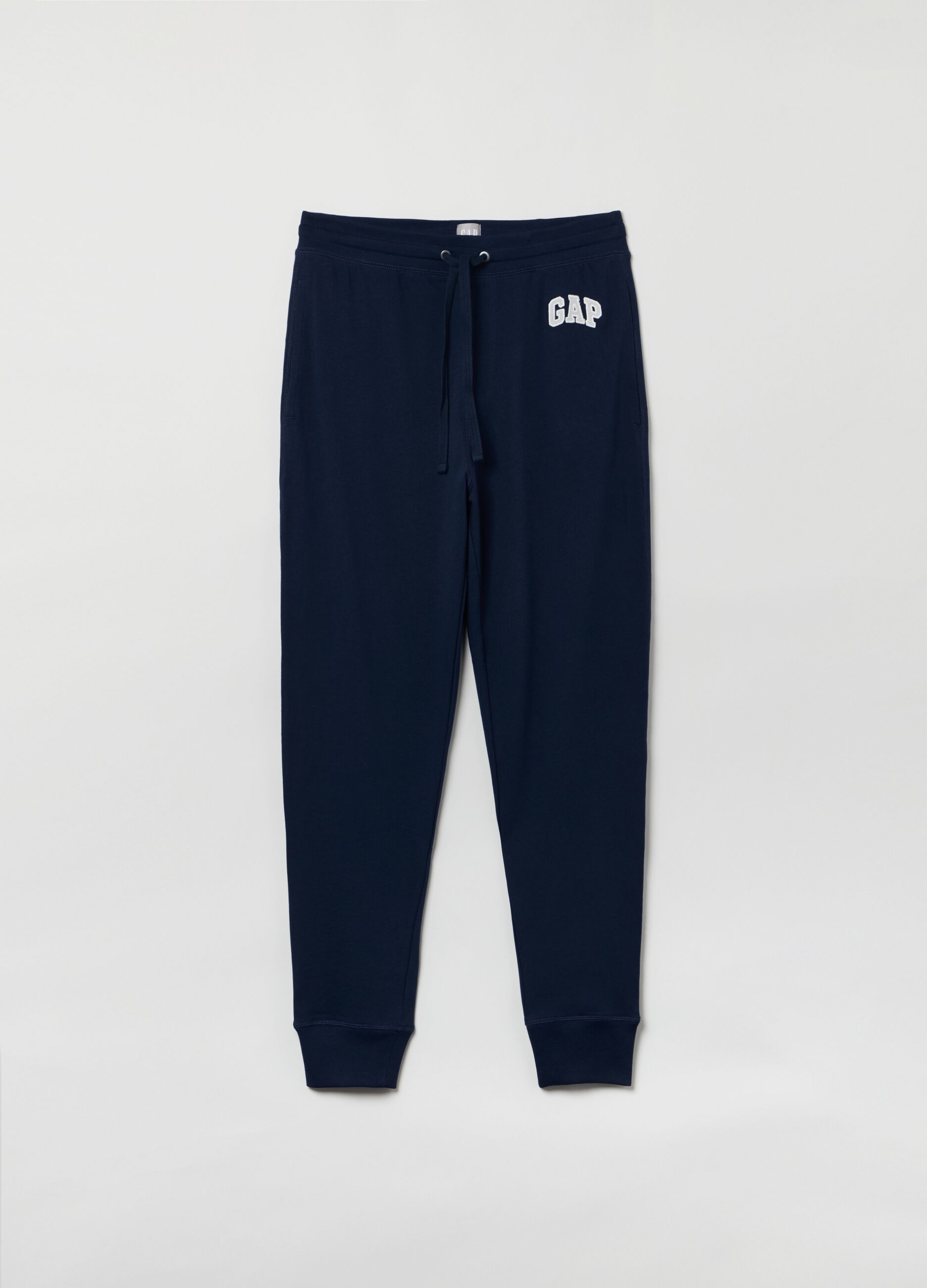 Joggers in French Terry con ricamo logo