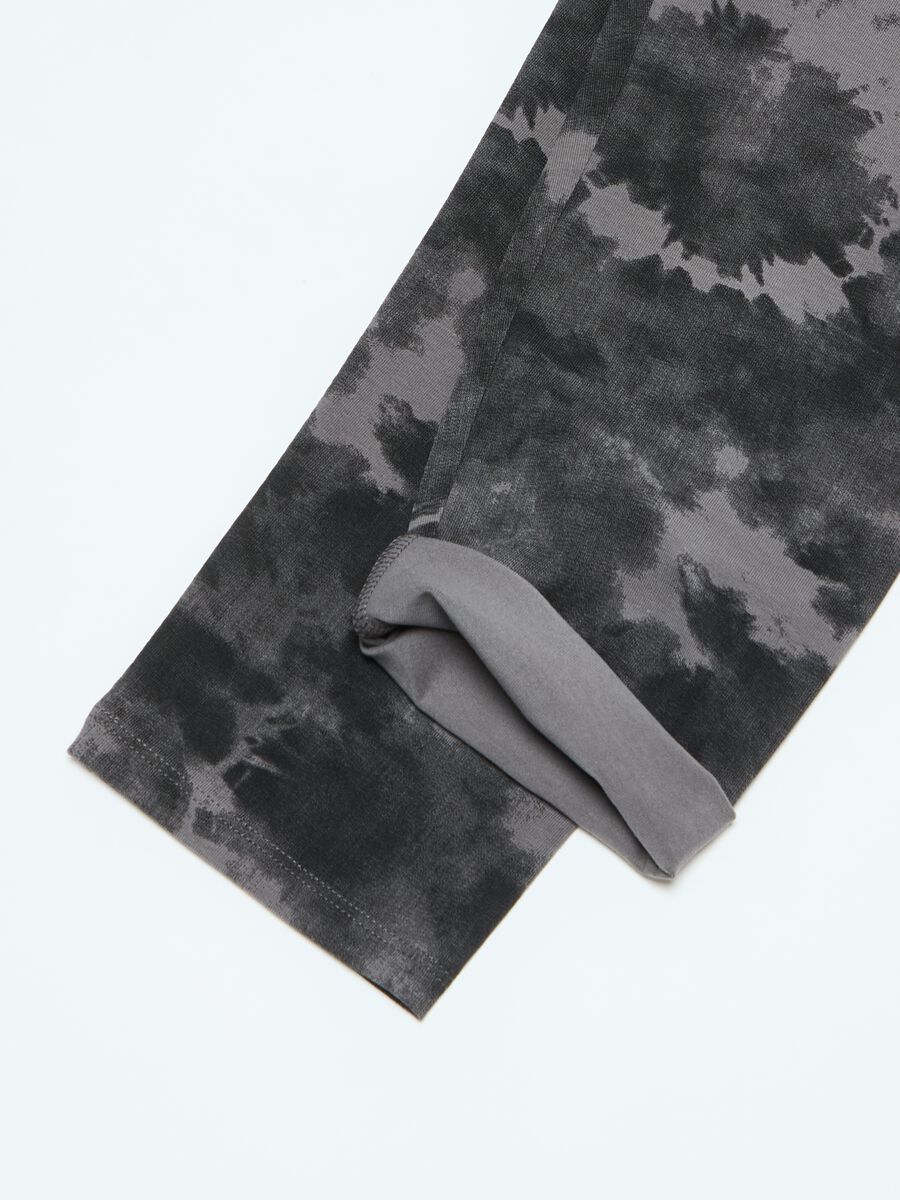 Leggings Tie Dye a tre quarti_2