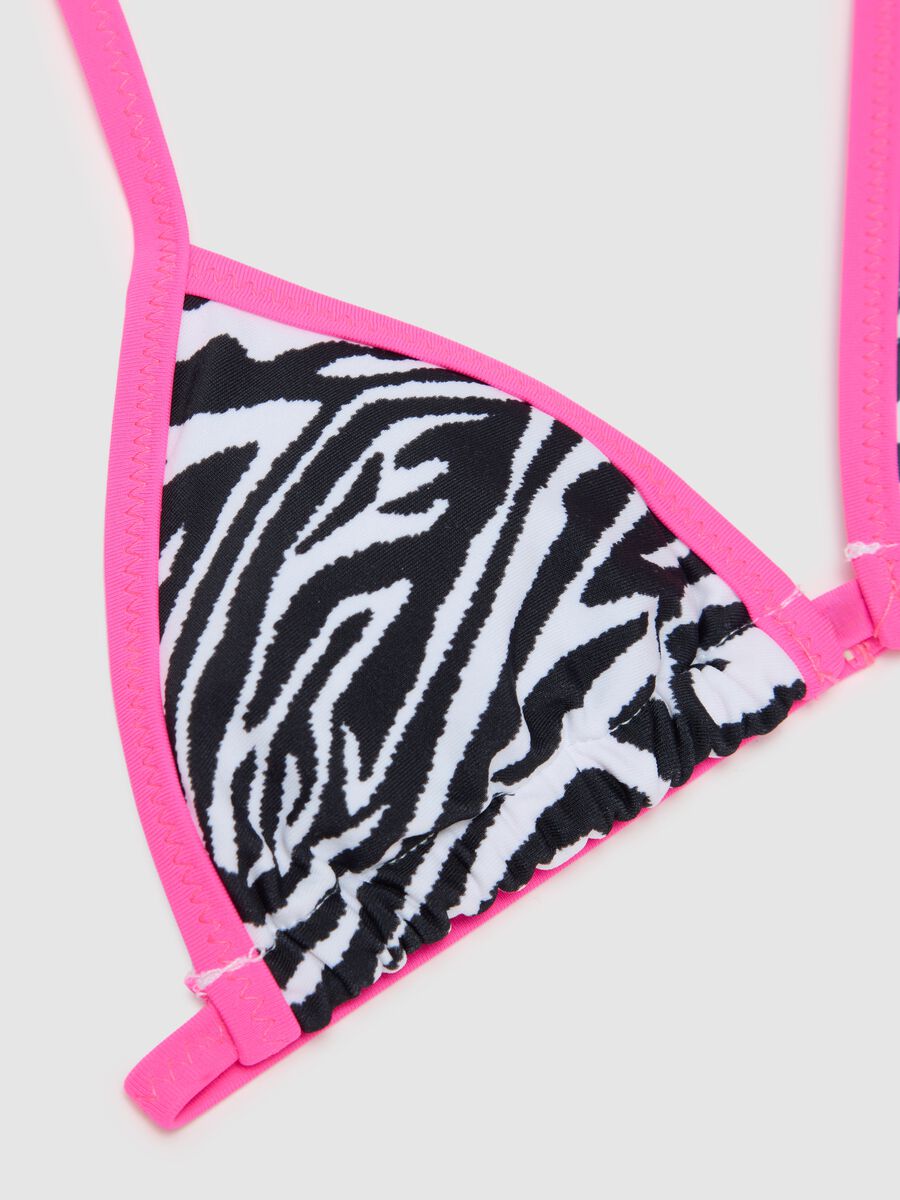 Multicoloured stretch-mix girls' bikini_3