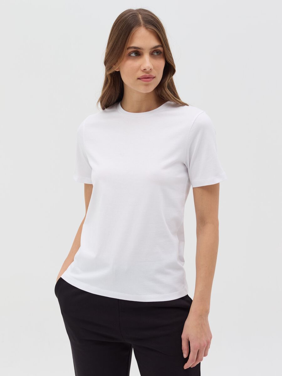 Essential T-shirt in organic cotton_0