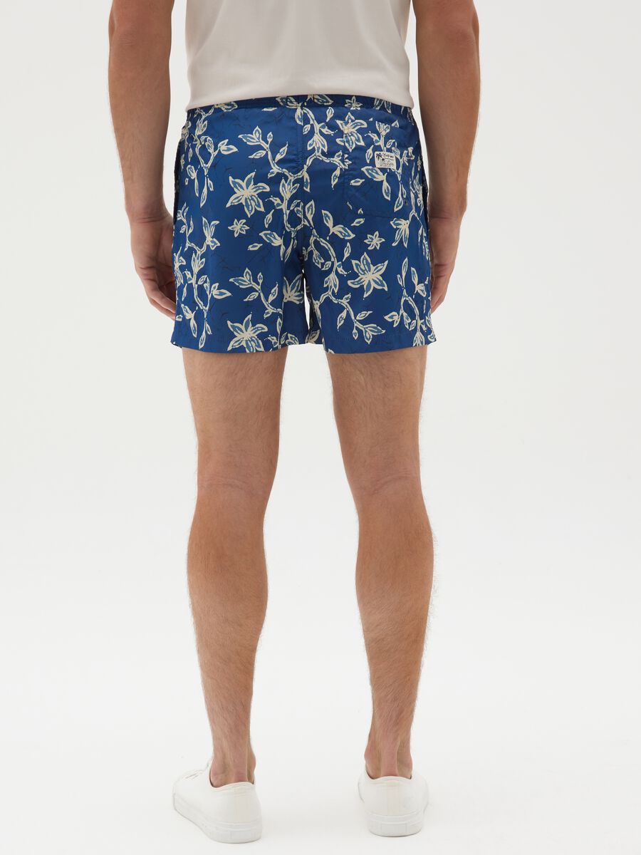 Men's Multicolour Fabric Swimwear with Regular Fit_3