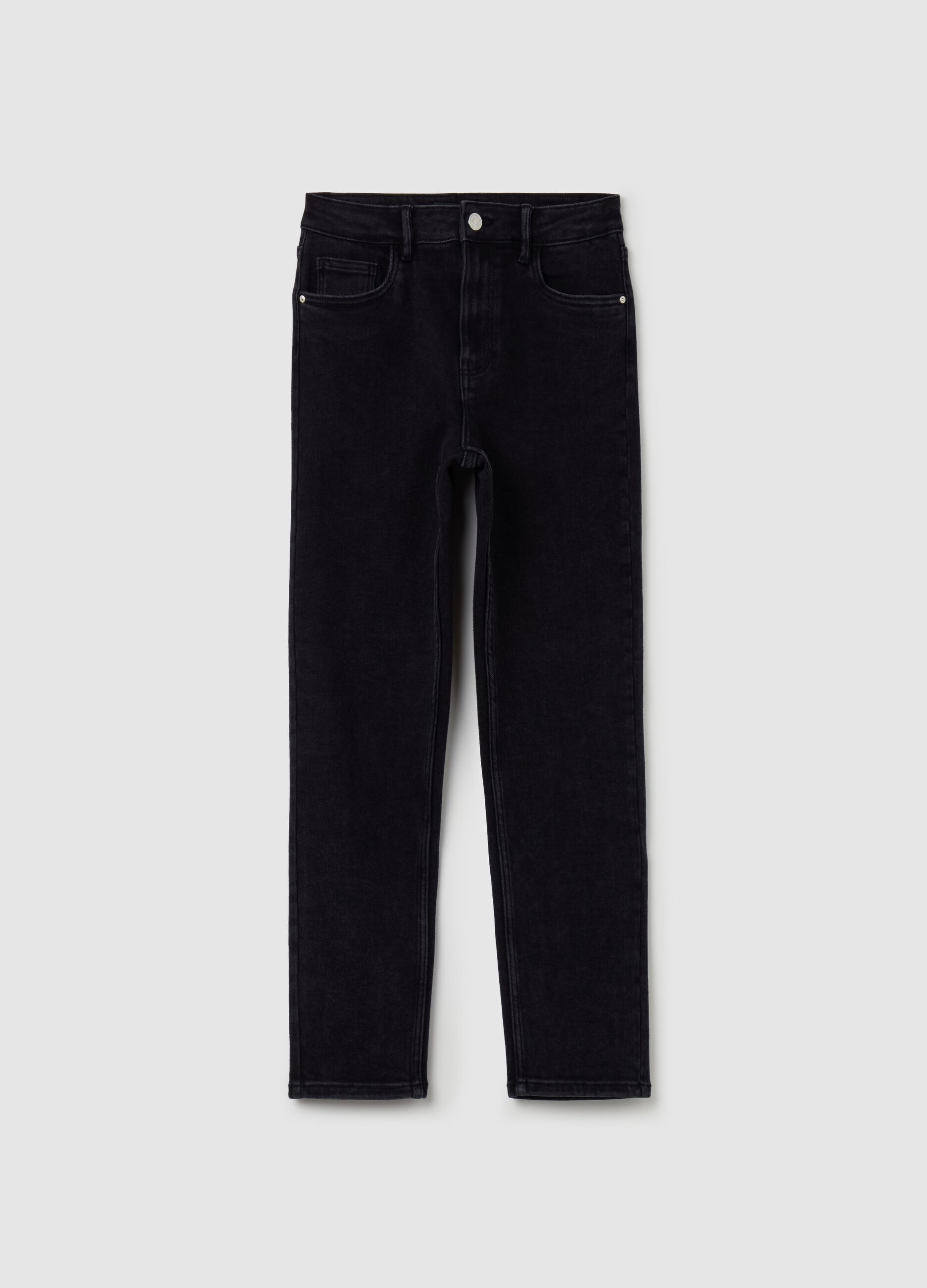 Slim-fit stretch jeans with five pockets
