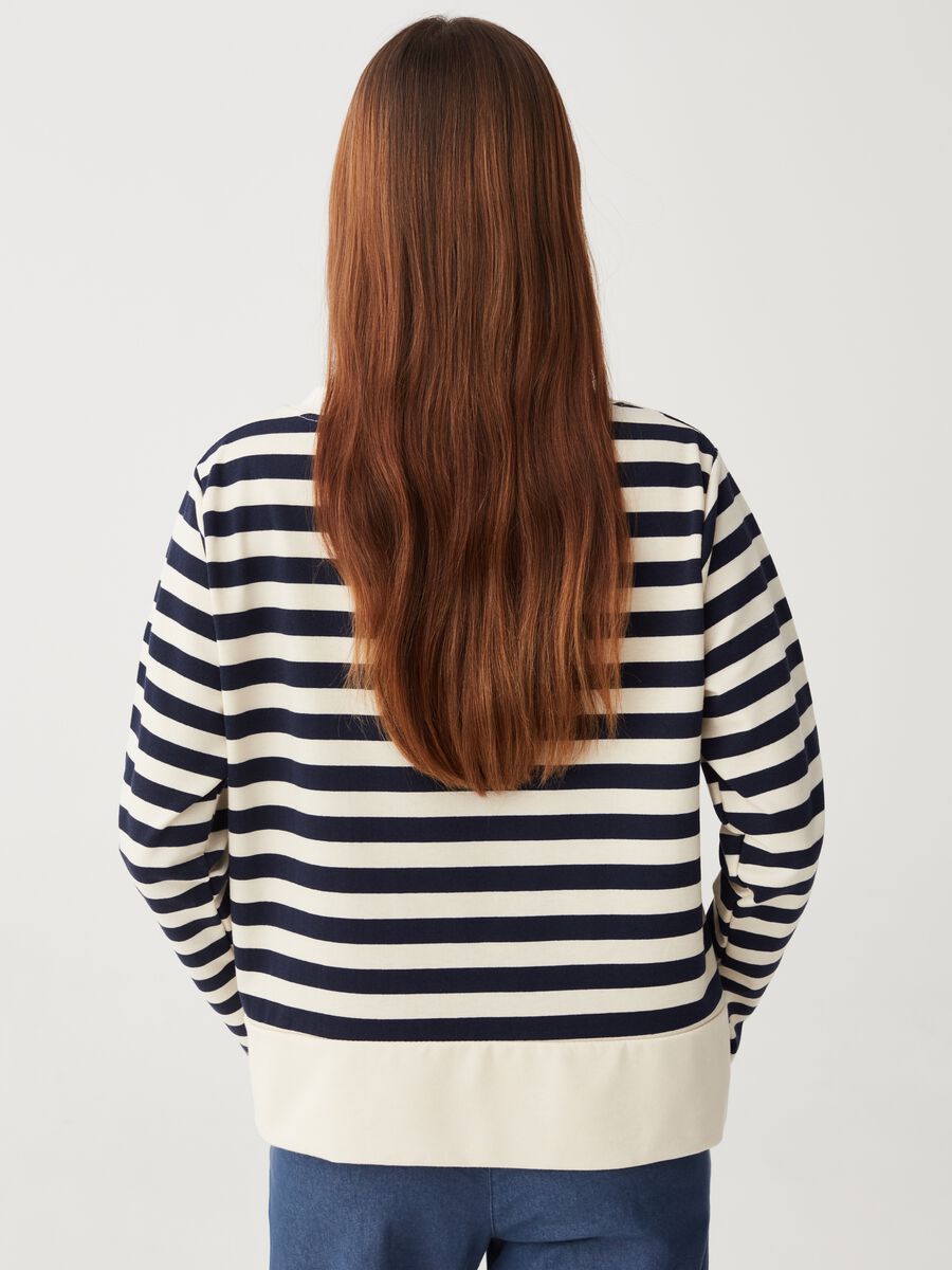 Maglia a righe con maniche lunghe_2