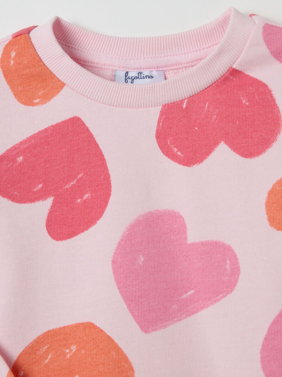 French terry sweatshirt with print_2