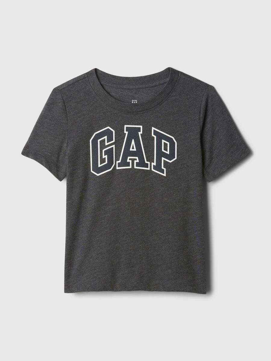 Grey cotton T-shirt with GAP graphic_0