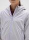 Regular fit grey girl's jacket with hood_2