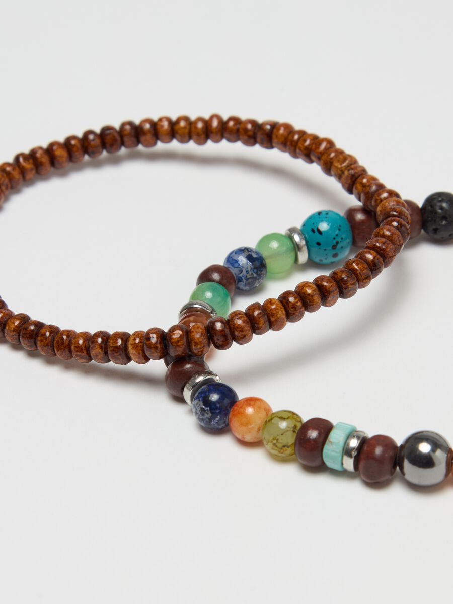 Two-pack bracelets with beads_2