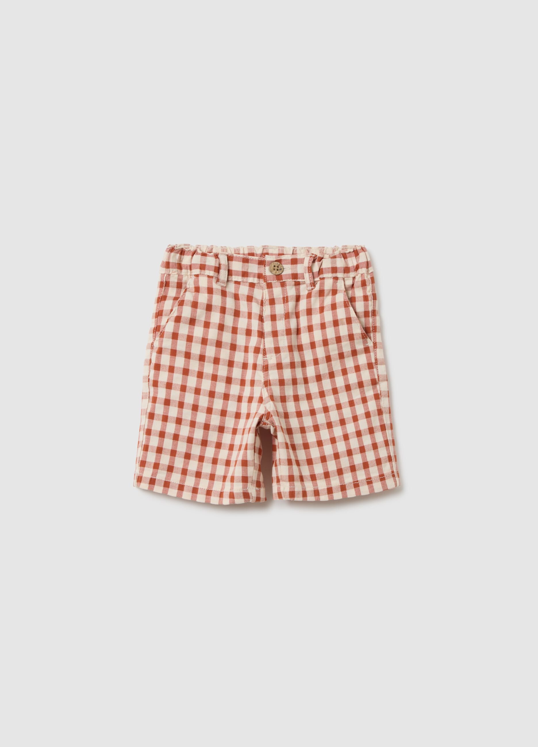Children's multicolour cotton shorts regular fit