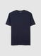 Blue Regular Fit Pure Cotton T-shirt_4
