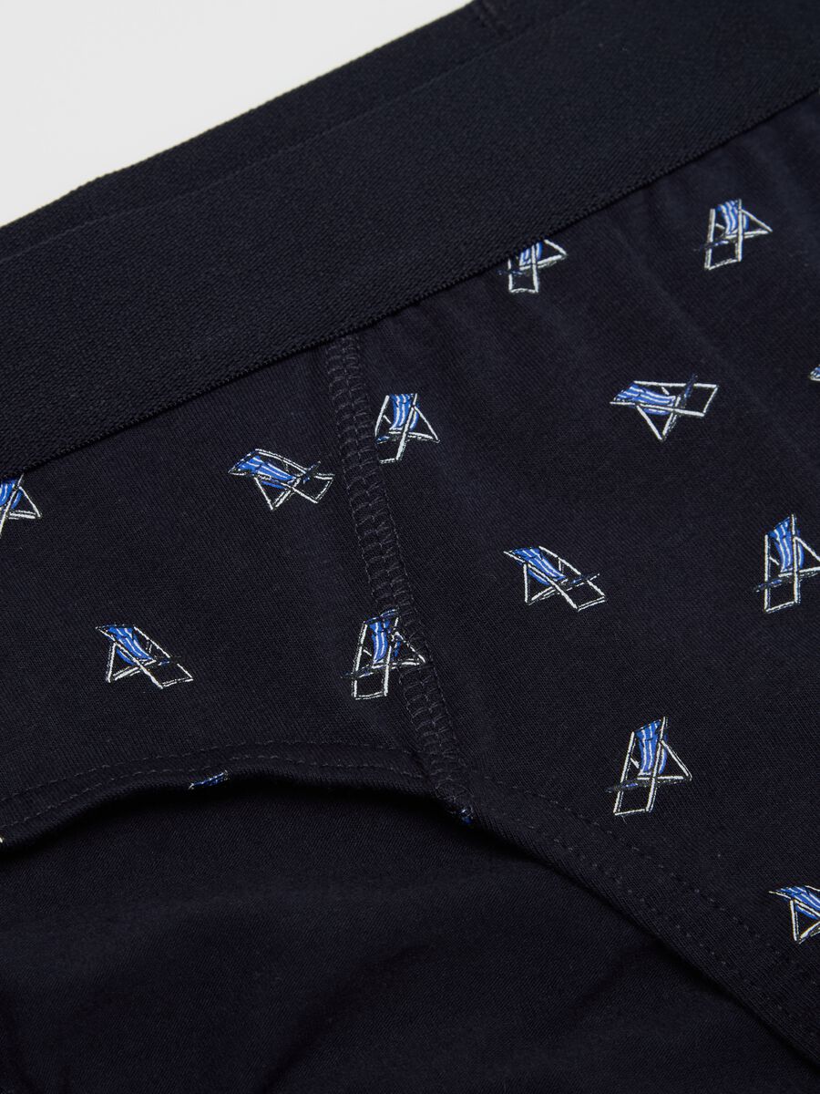 Patterned briefs in stretch cotton_5