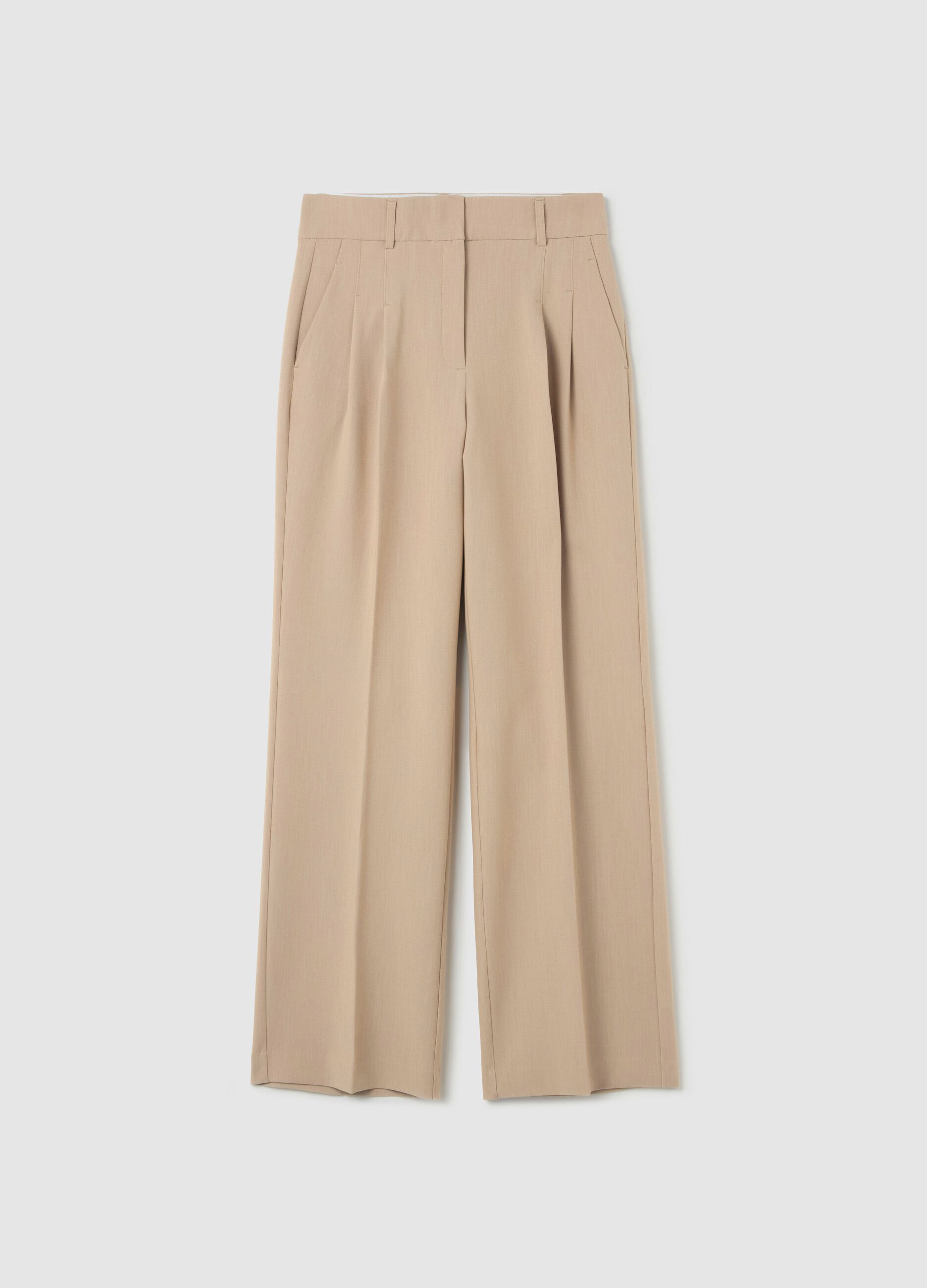Wide-leg trousers