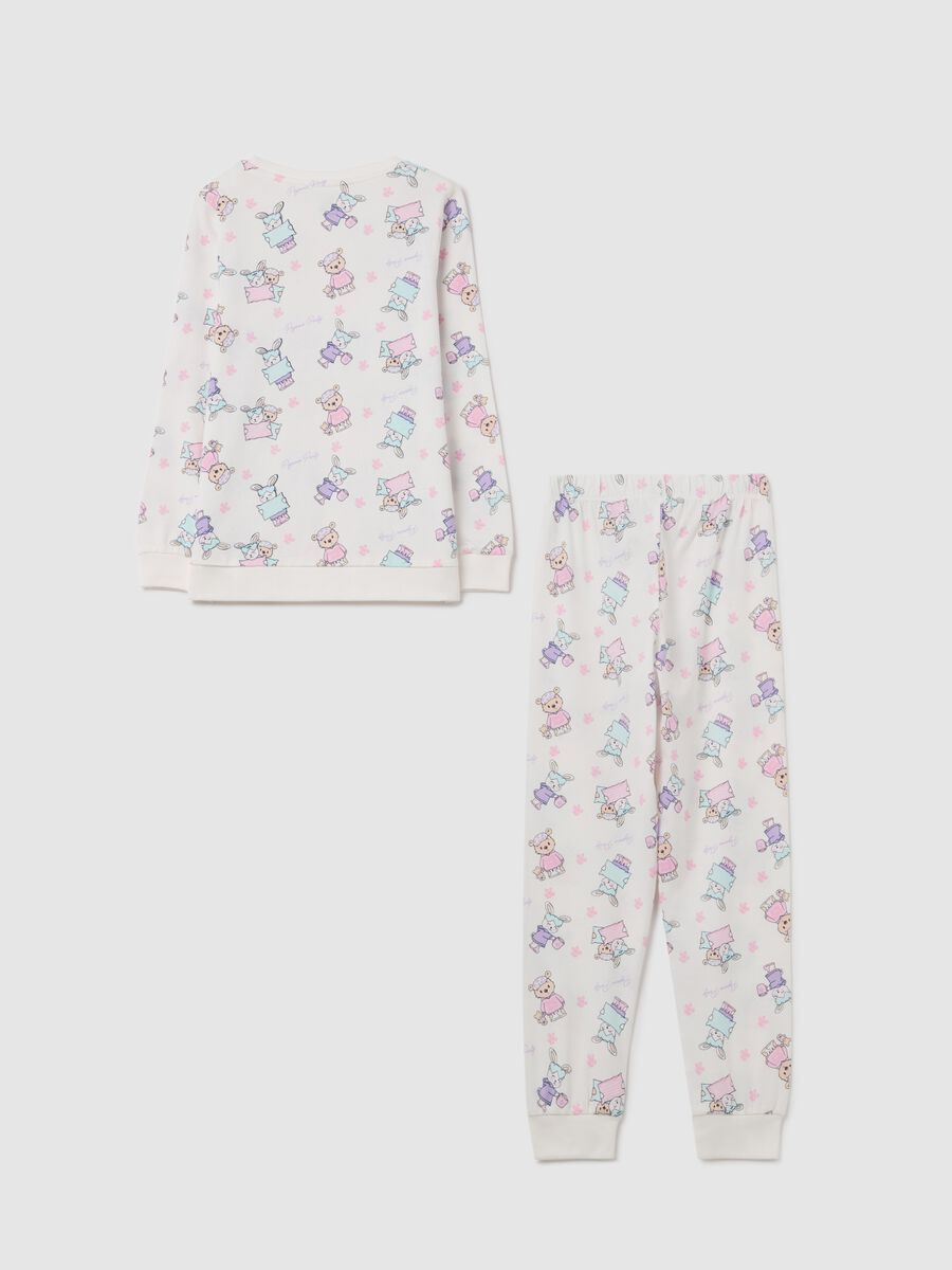 Organic cotton shirt with all-over print_1
