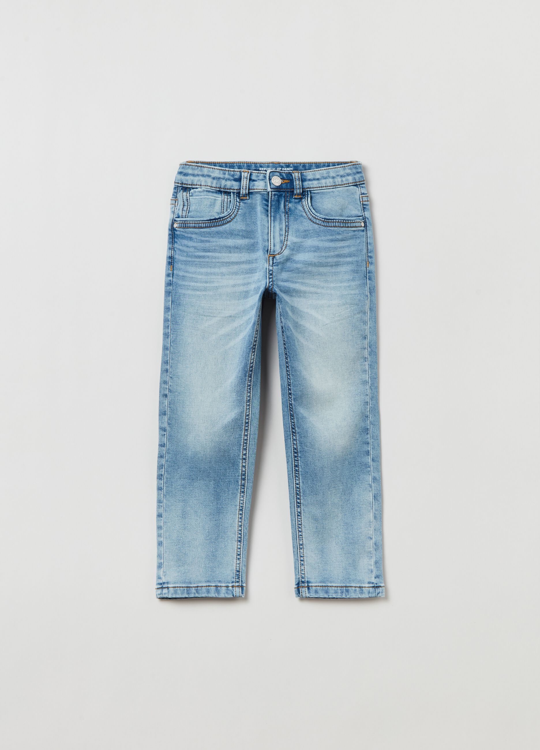 Jeans relaxed fit cinque tasche_0