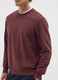 Brown cotton-blend sweatshirt regular fit_3