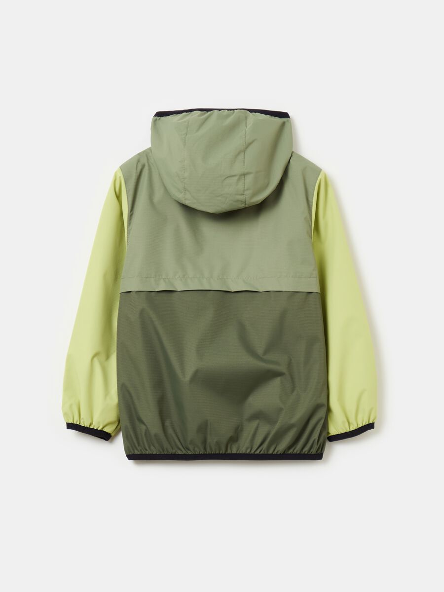 Waterproof jacket with hood_1