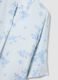 Light Blue Viscose-Blend Blouse with Stripes and Floral Print_5