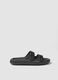 Black slides with double buckle_0