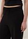 Black Pure Cotton Baggy Jogger Trousers_3