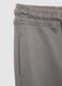 Baby trousers in pure grey cotton with regular fit_3
